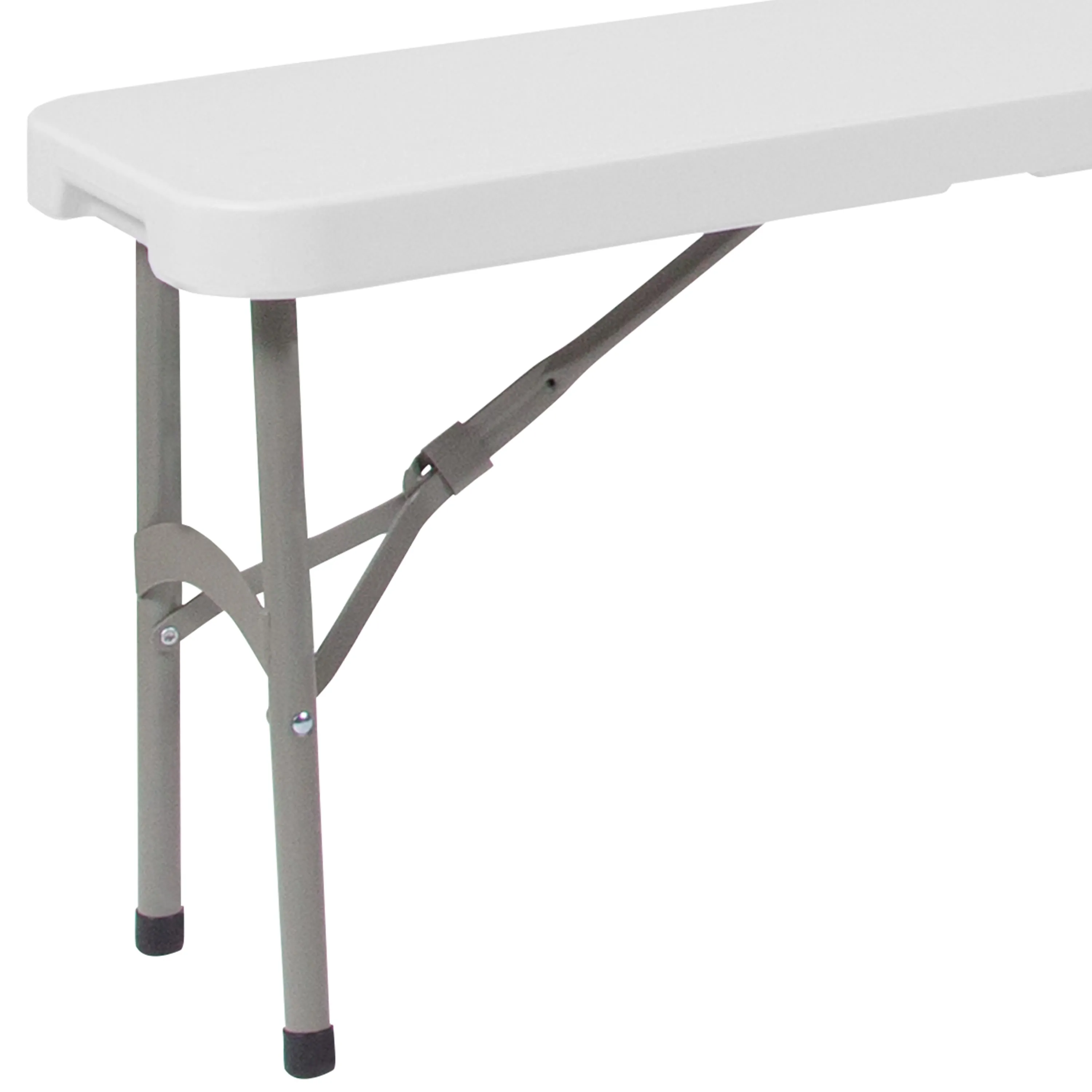 11''W x 72"L Bi-Fold Folding Bench with Carrying Handle