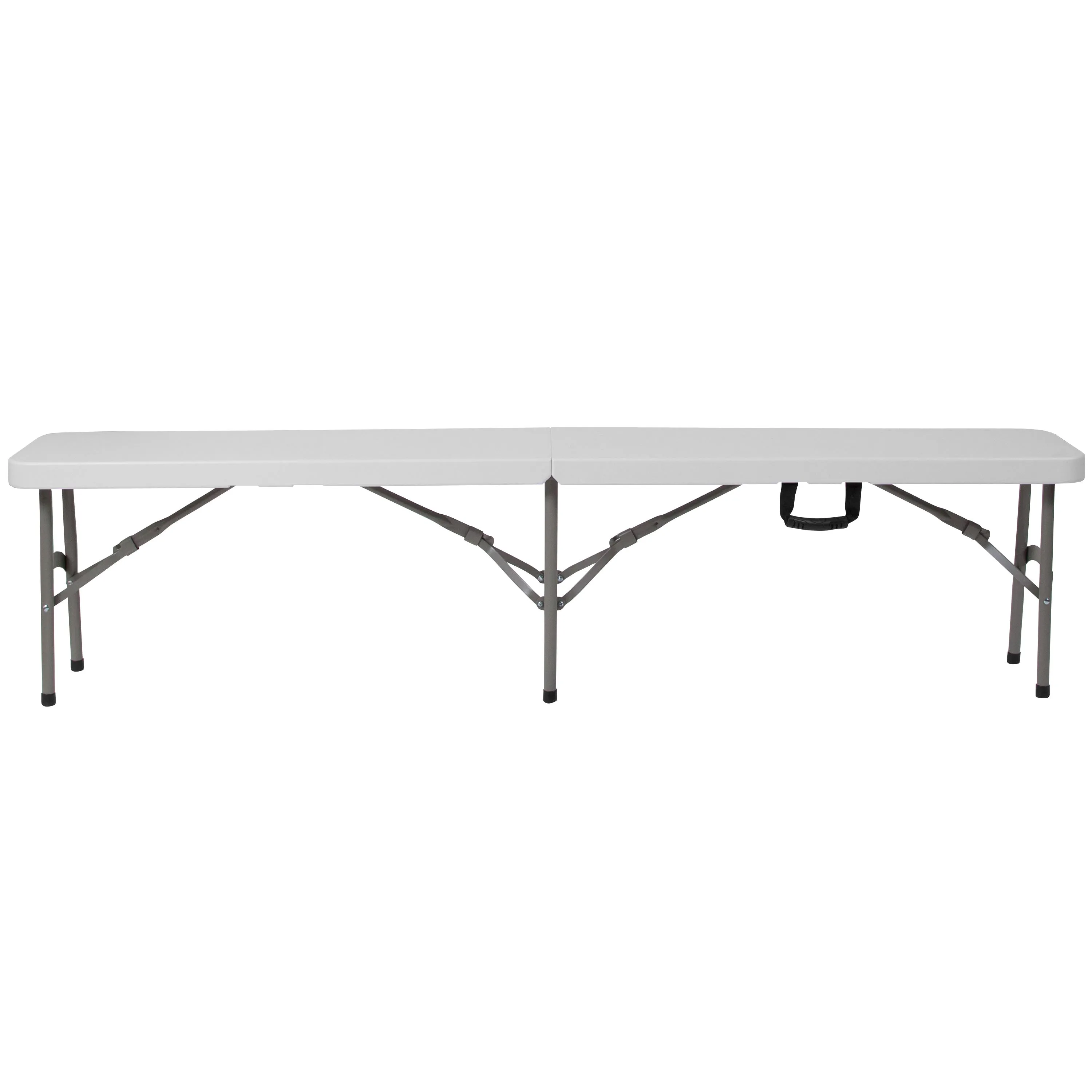 11''W x 72"L Bi-Fold Folding Bench with Carrying Handle