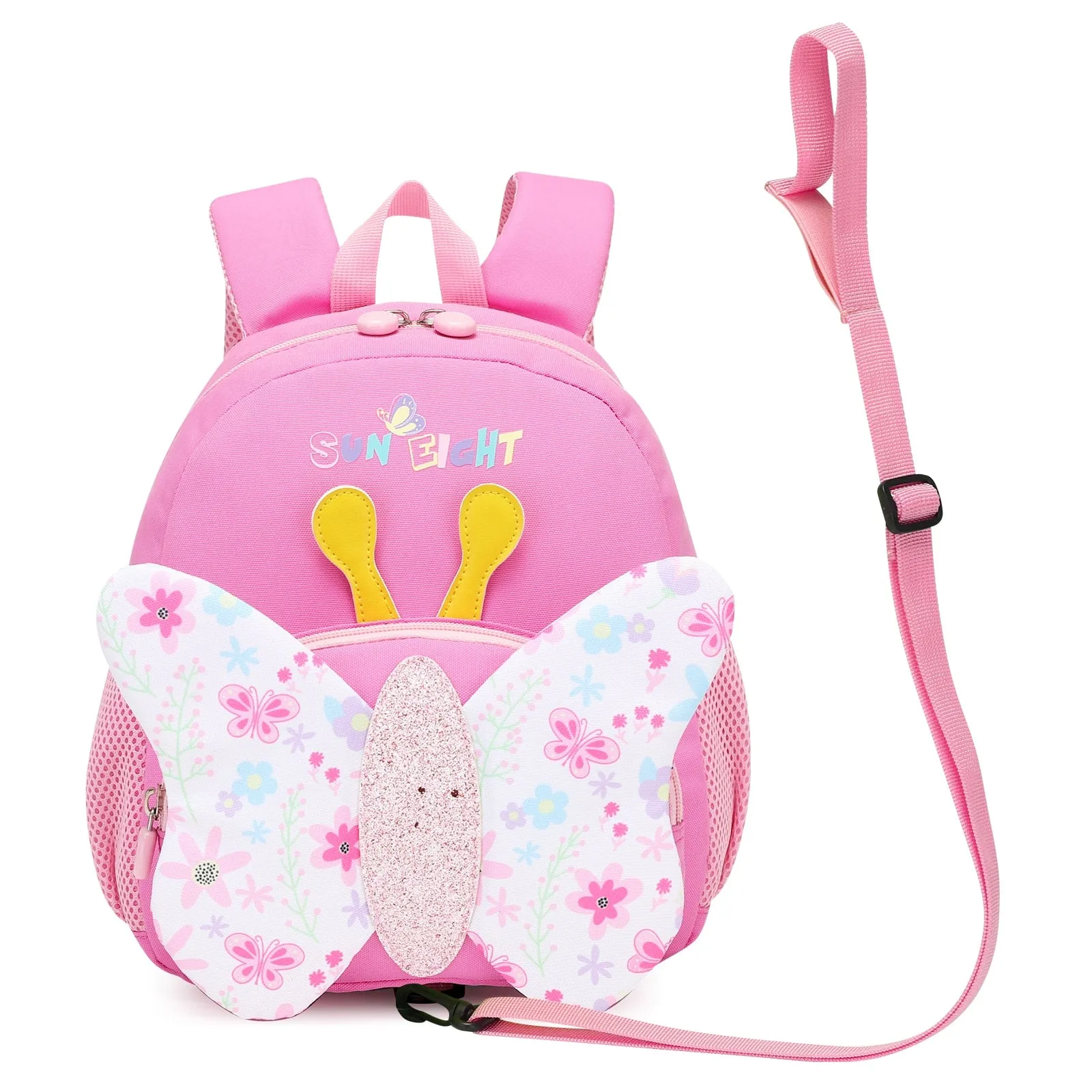 3D Cartoon Deisgn Kids School Backpacks with Traction Line