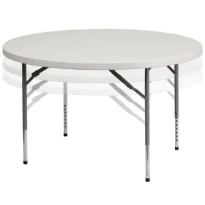48" Round Table Adjustable Height