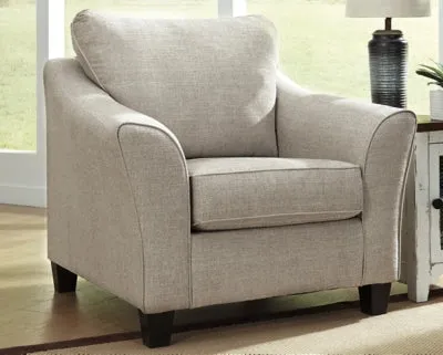 Abney Sofa Chaise, Chair, and Ottoman