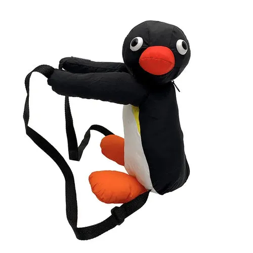 Adorable 38cm Black Penguin Plush Backpack - Soft, Cute & Fun for All!