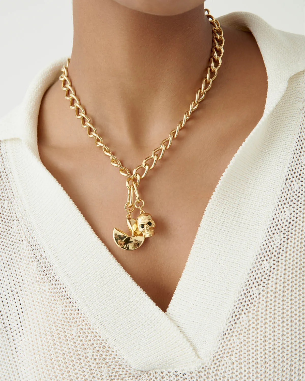 Alfie Necklace - Gold