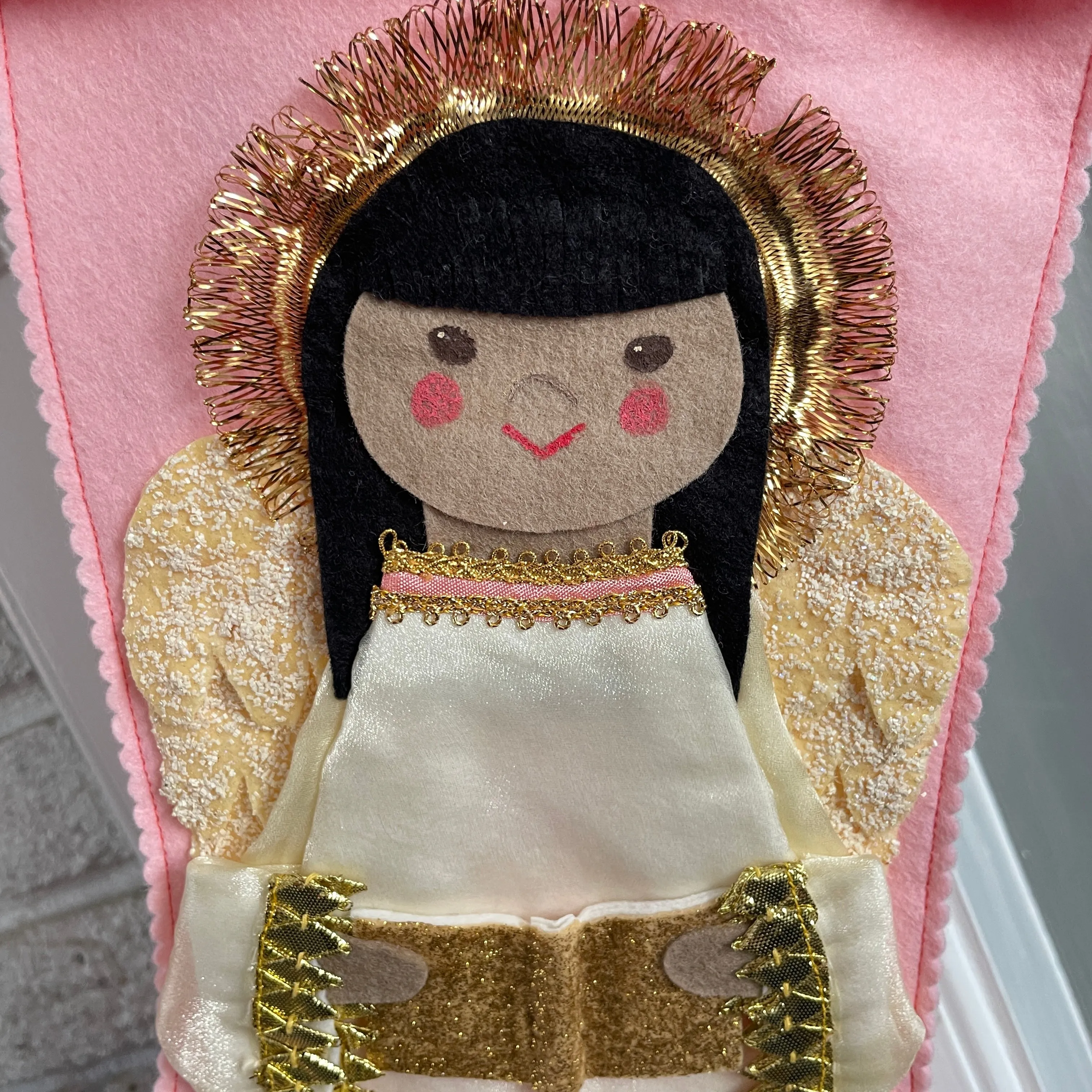 Angel Christmas Stocking