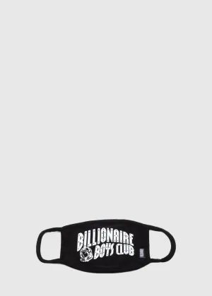 BILLIONAIRE BOYS CLUB: ARCH LOGO MASK [BLACK]