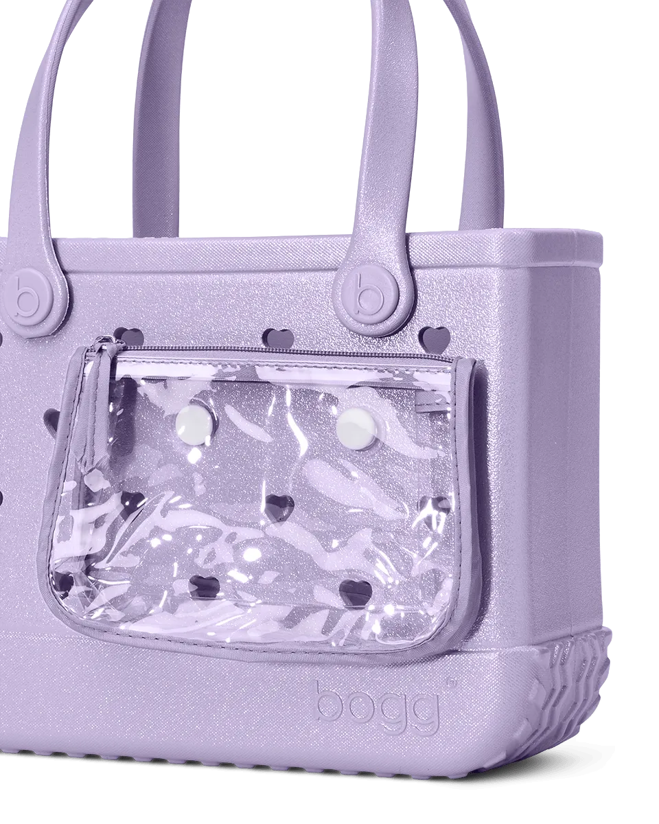 Bitty Bogg® Bag - Heart Shimmer LILAC