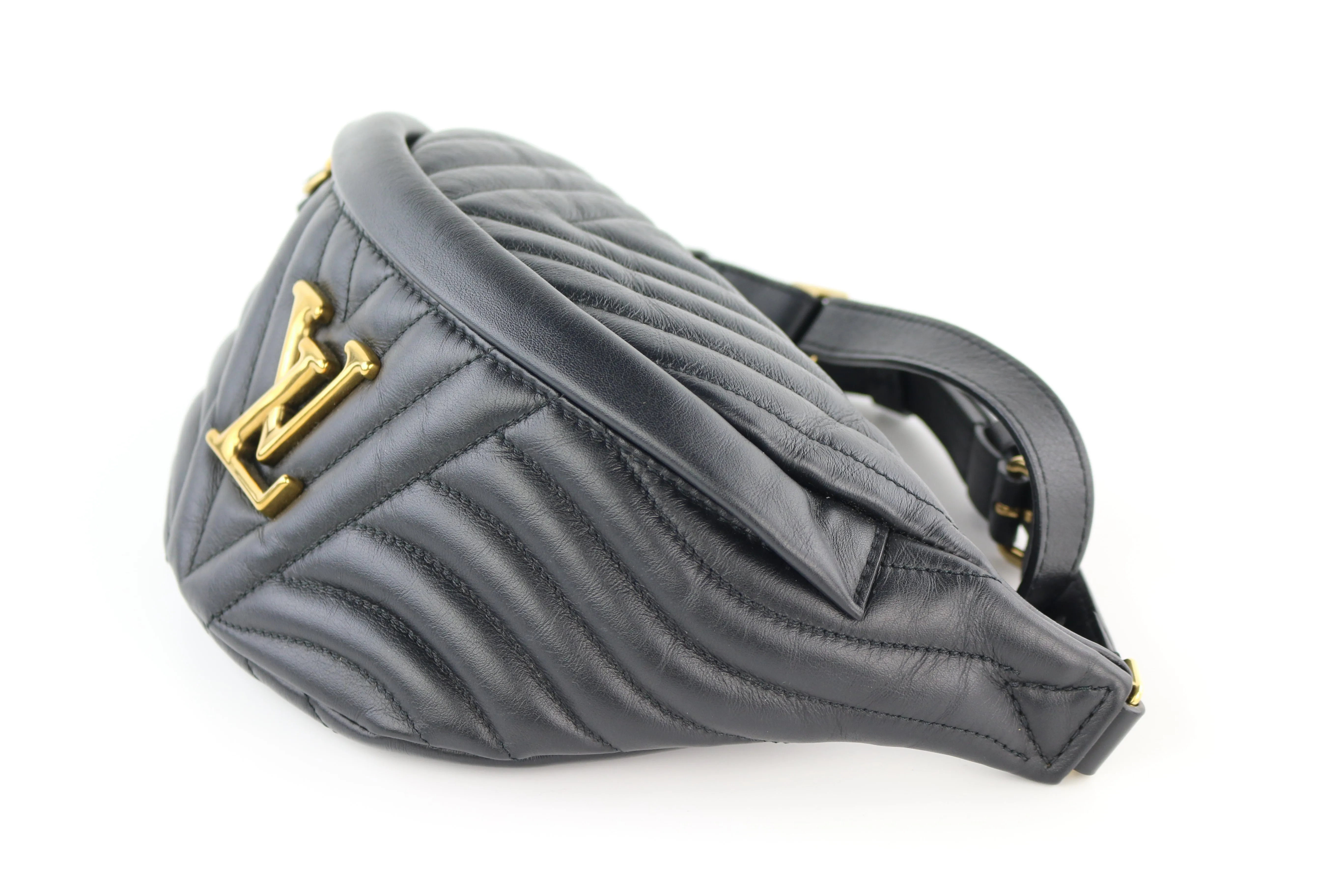 Black New Wave Bum Bag