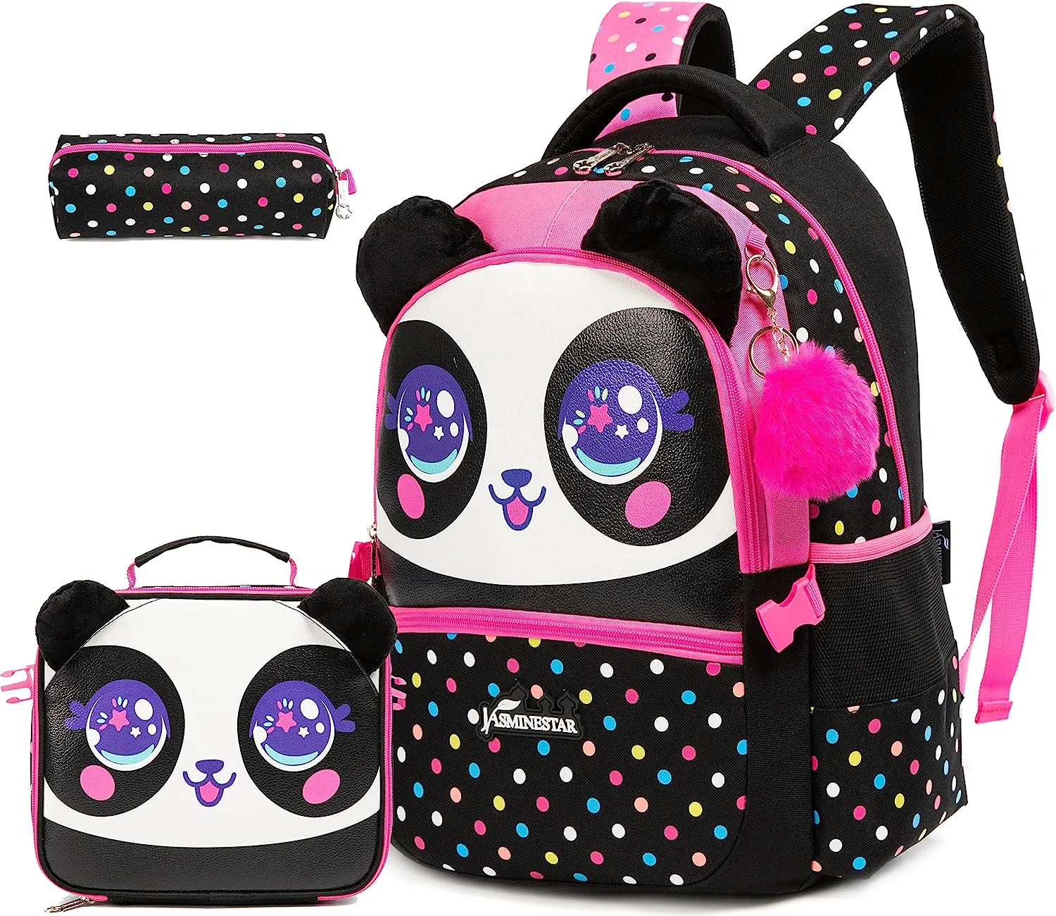 Cartoon Design 3pcs Kids School Backpacks for Girls