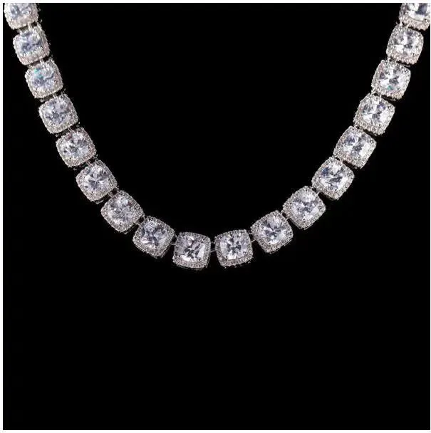 Celestial Charm Square Tennis Chain
