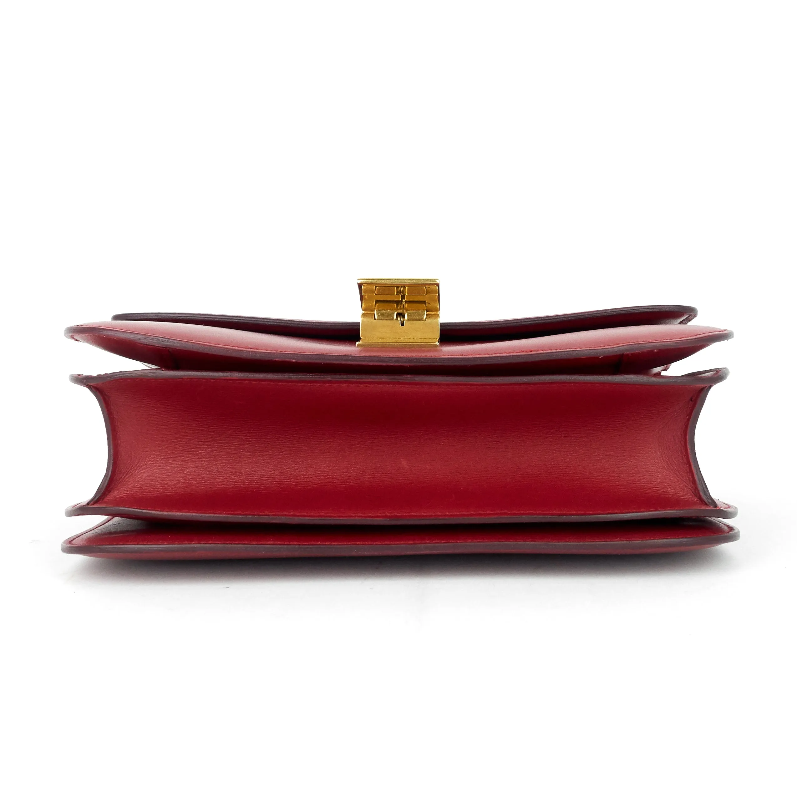 CELINE Box Flap Medium Calf Leather Bag