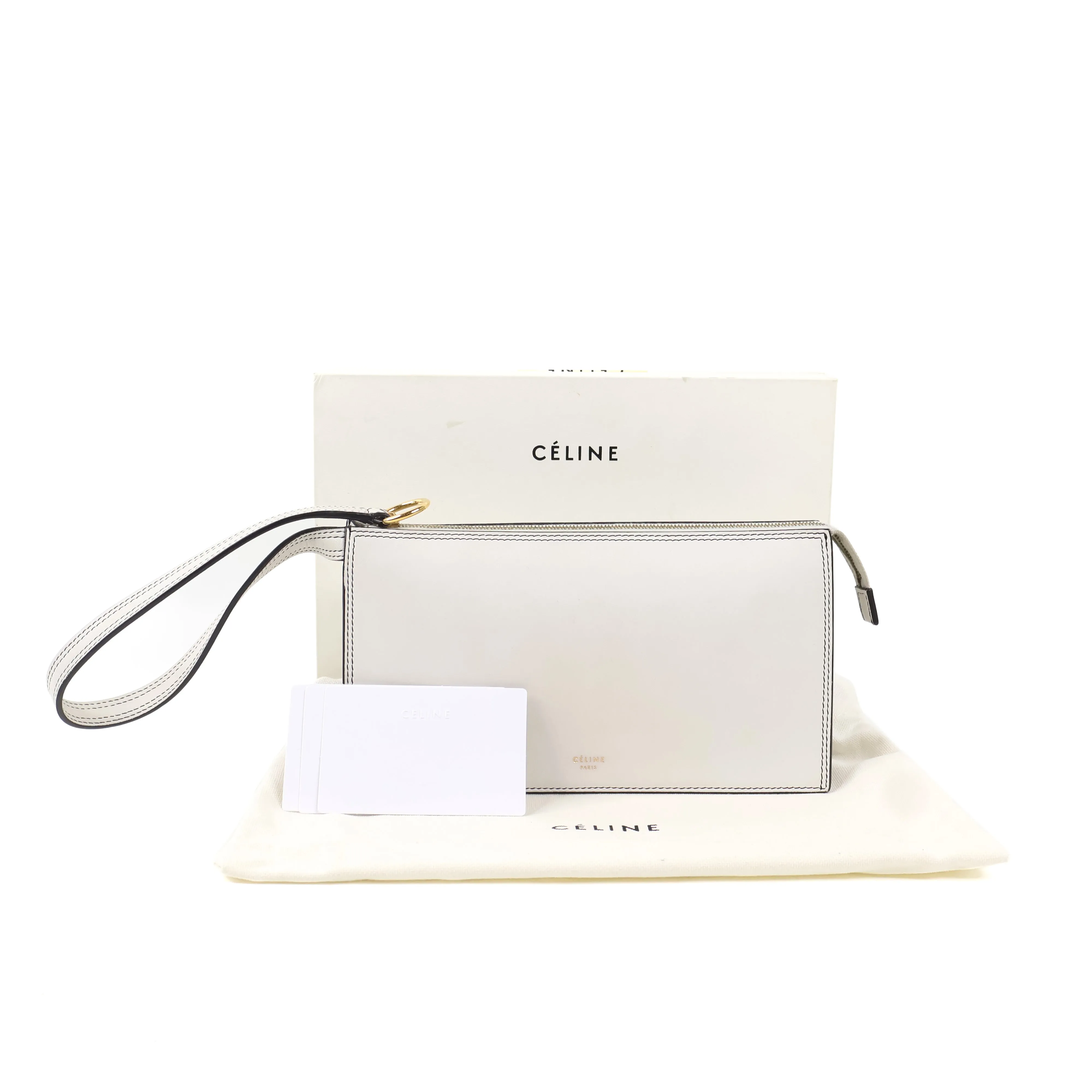 Celine Shoulder Bag White