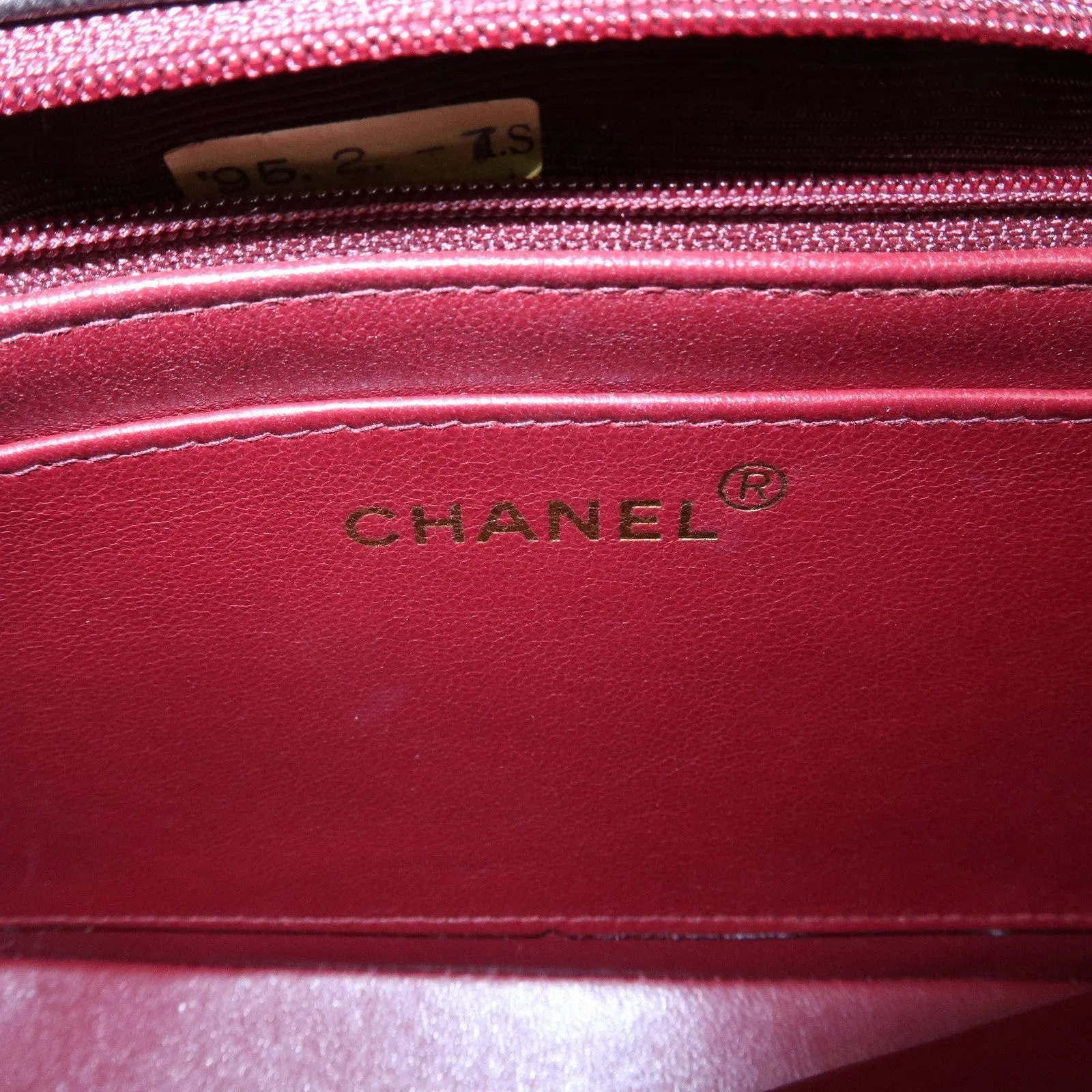 CHANEL Matelasse Lambskin Diana Chain Shoulder Bag Black A01165