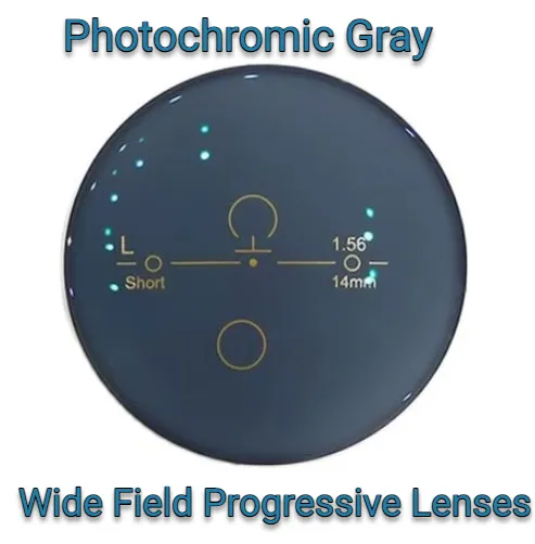 Chashma Ottica Wide Field Progressive Photochromic Lenses