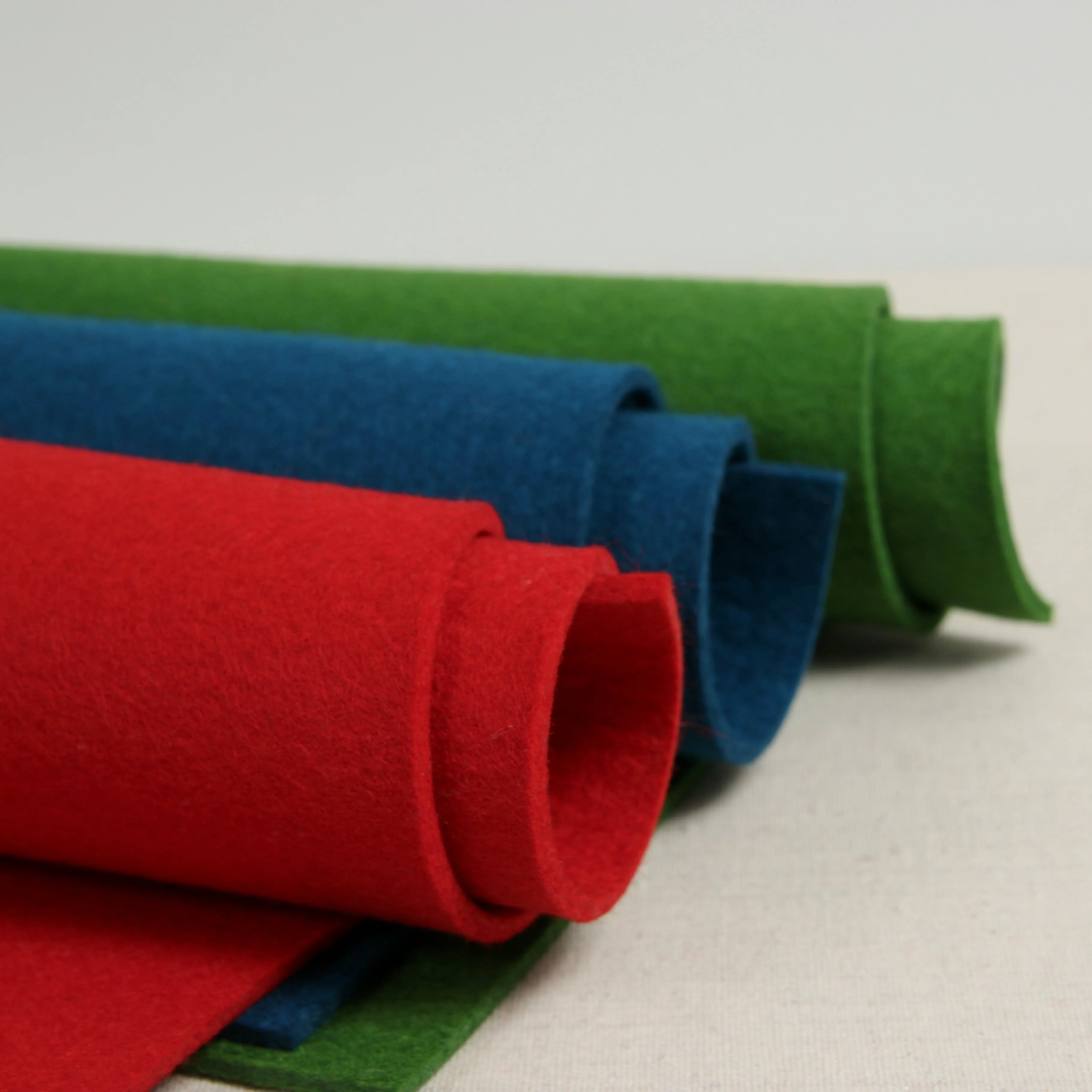 Cherry Red, Thick felt