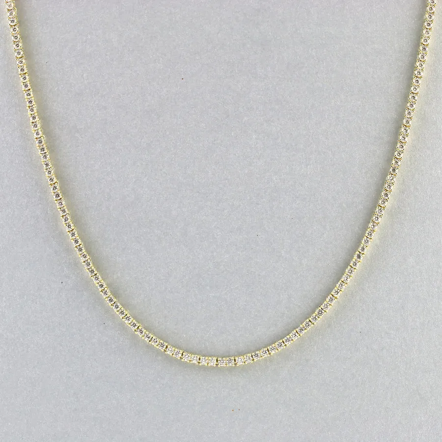 Cobblestone EUGENIE RHODIUM PLATED NECKLACE