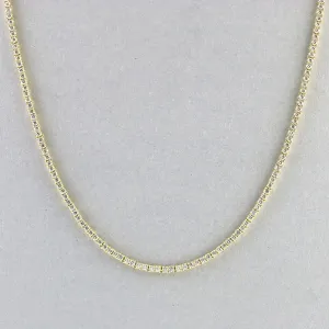 Cobblestone EUGENIE RHODIUM PLATED NECKLACE