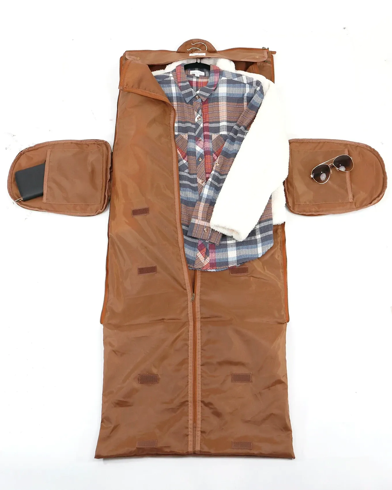Cognac Duffle Garment Bag
