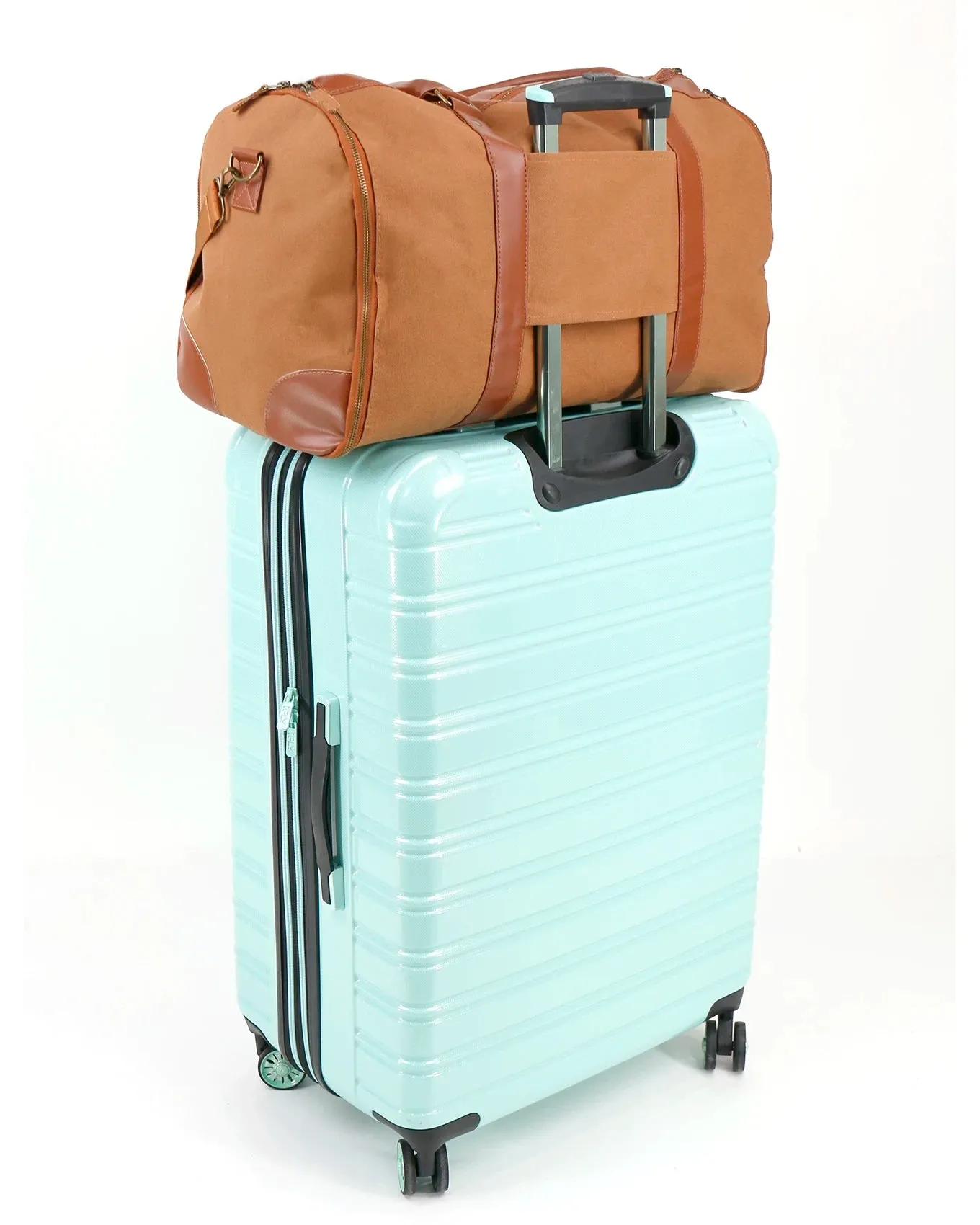 Cognac Duffle Garment Bag
