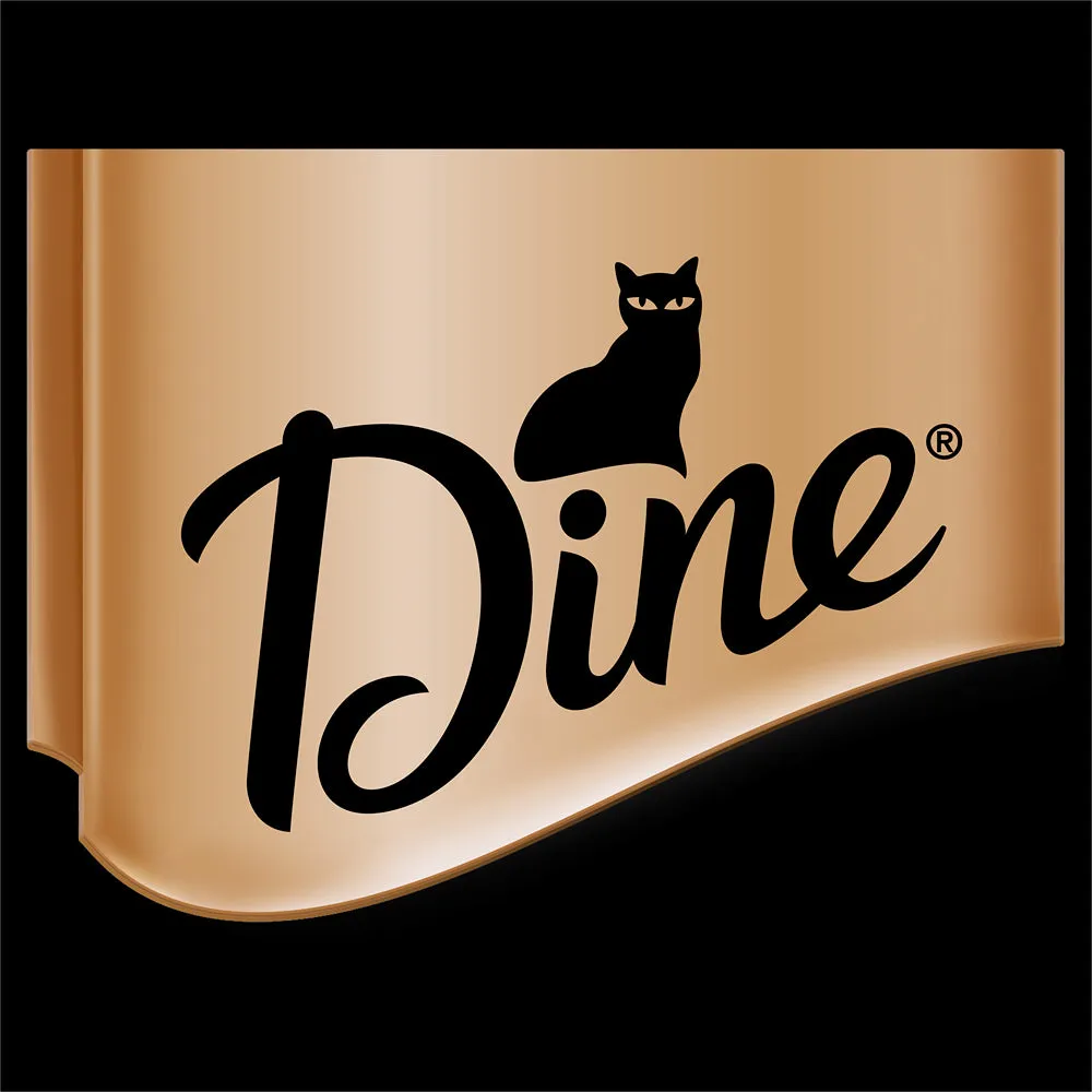 Dine Wet Cat Tray Pulled Menu Gravy Indulgence Chicken Wet Cat Food 7x85g