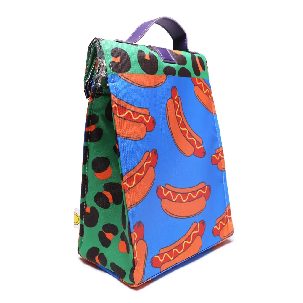 DOOWOP Hot Dawg Tall Insulated Lunch Bag