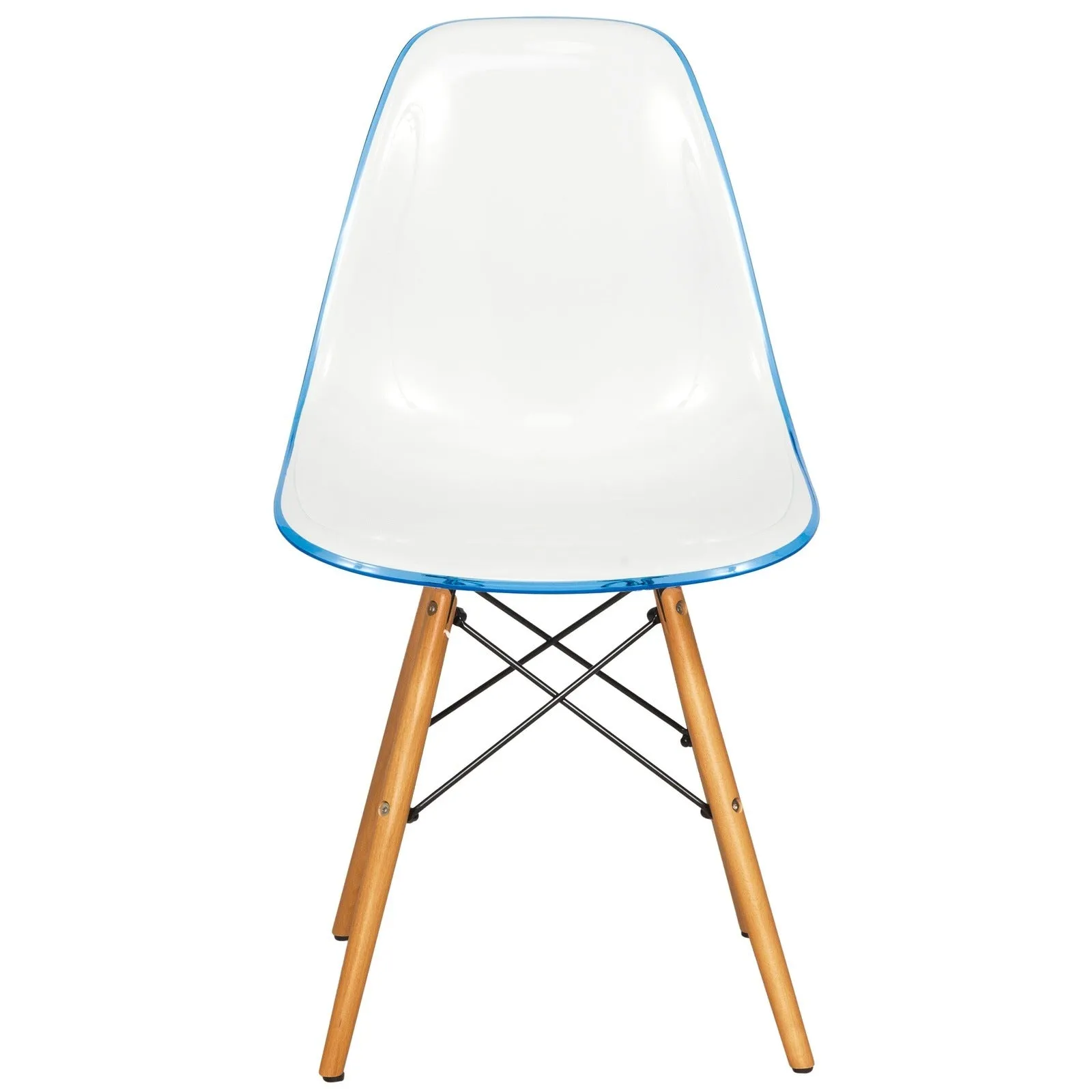 Dover Modern Dining Chair  Molded Side Chair Set of 4