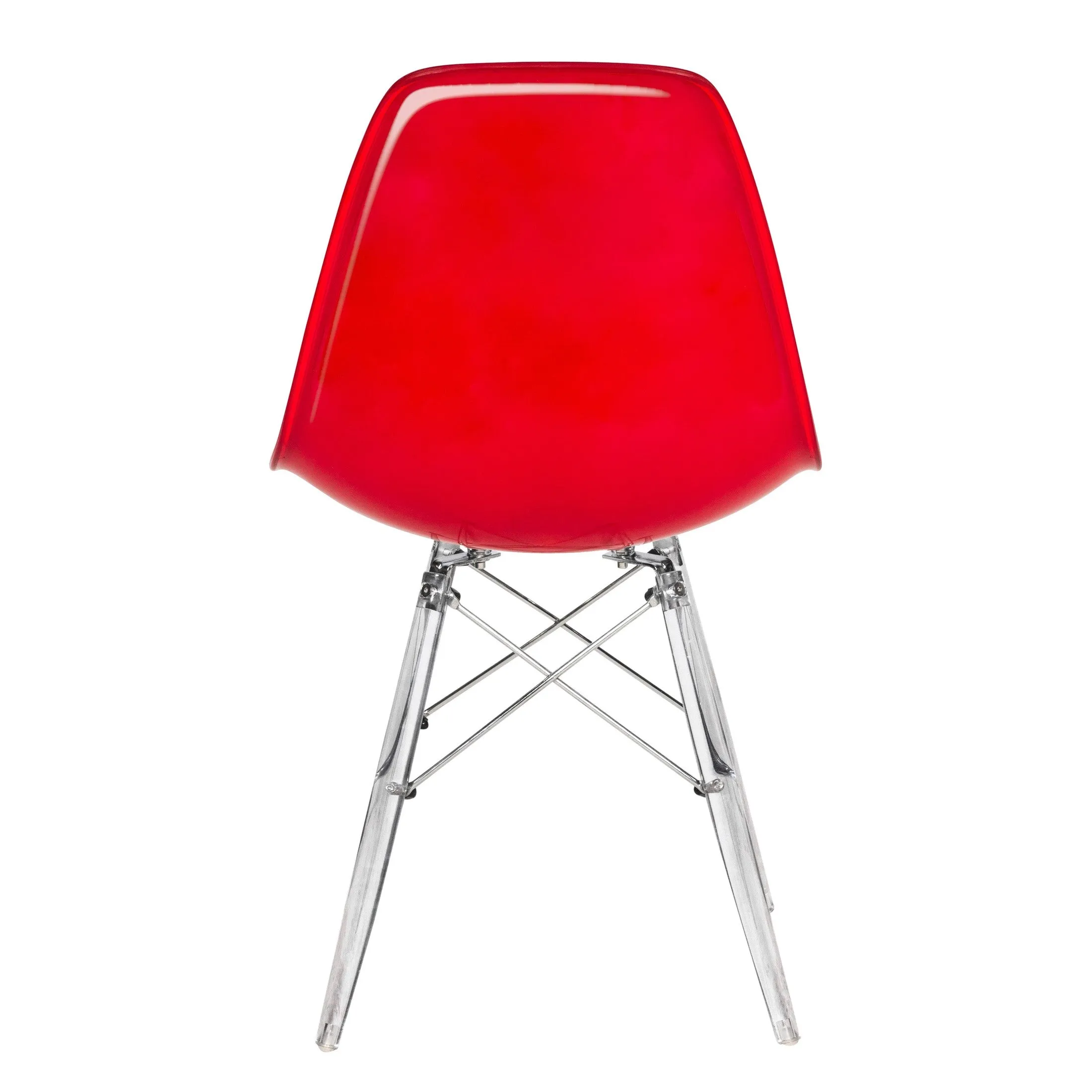 Dover Modern Dining Chair  Molded Side Chair Set of 4