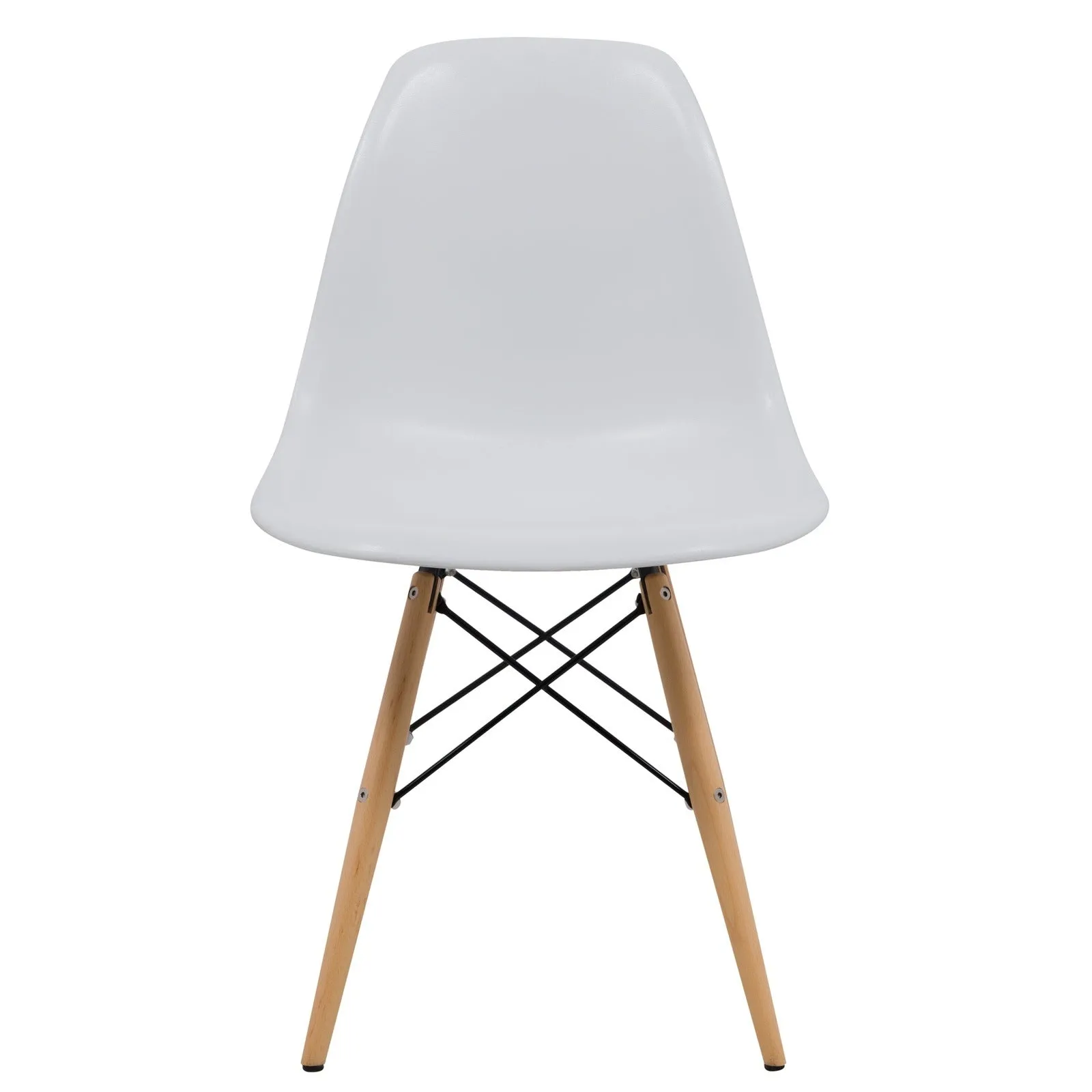 Dover Modern Dining Chair  Molded Side Chair Set of 4