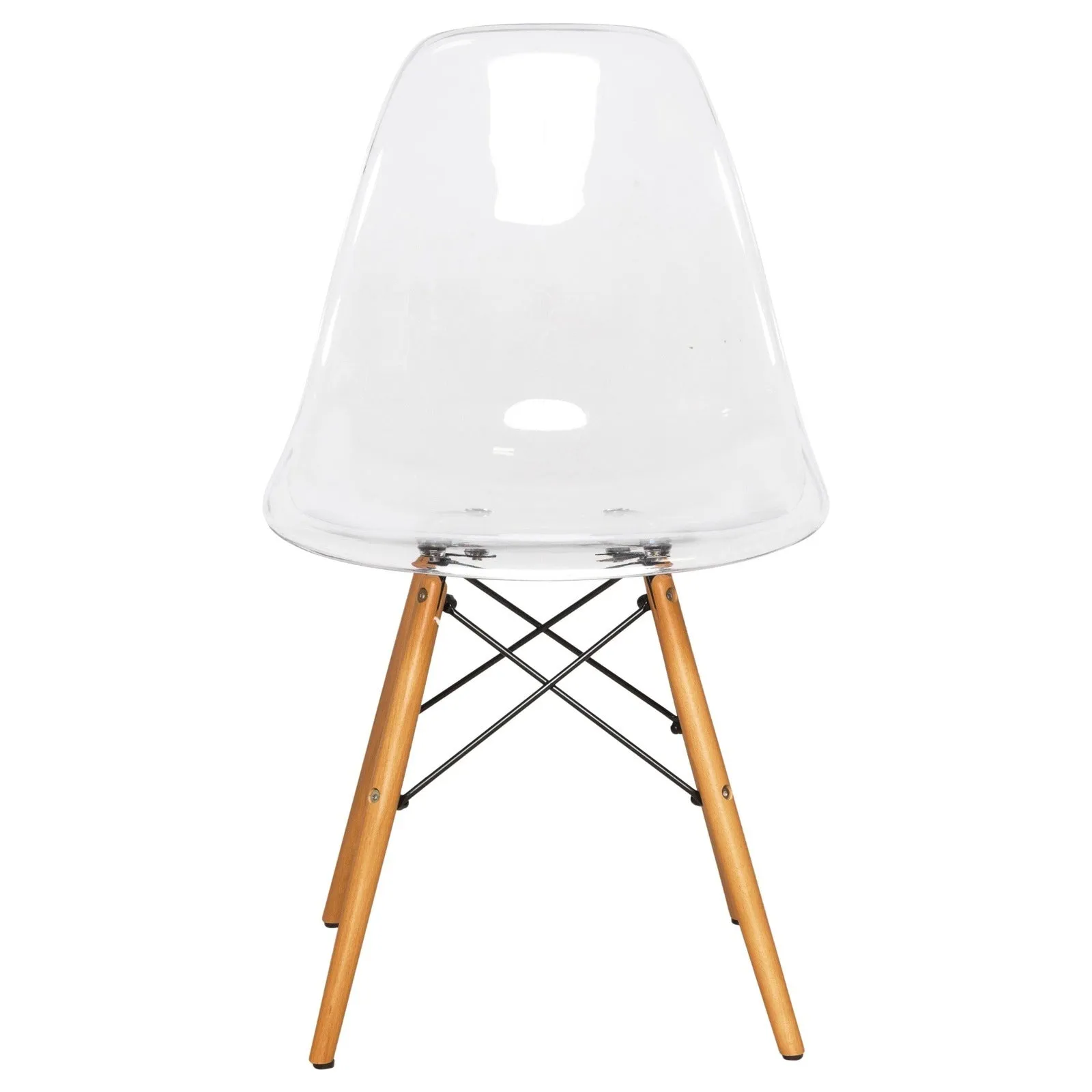 Dover Modern Dining Chair  Molded Side Chair Set of 4