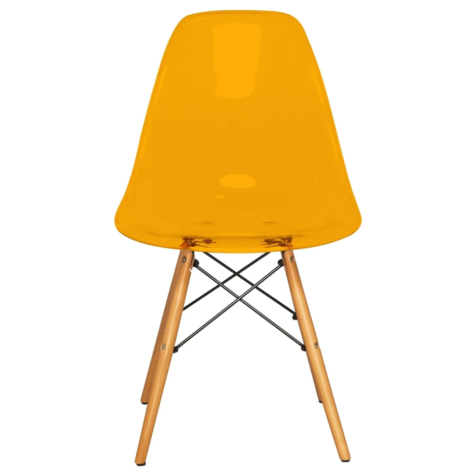 Dover Modern Dining Chair  Molded Side Chair Set of 4