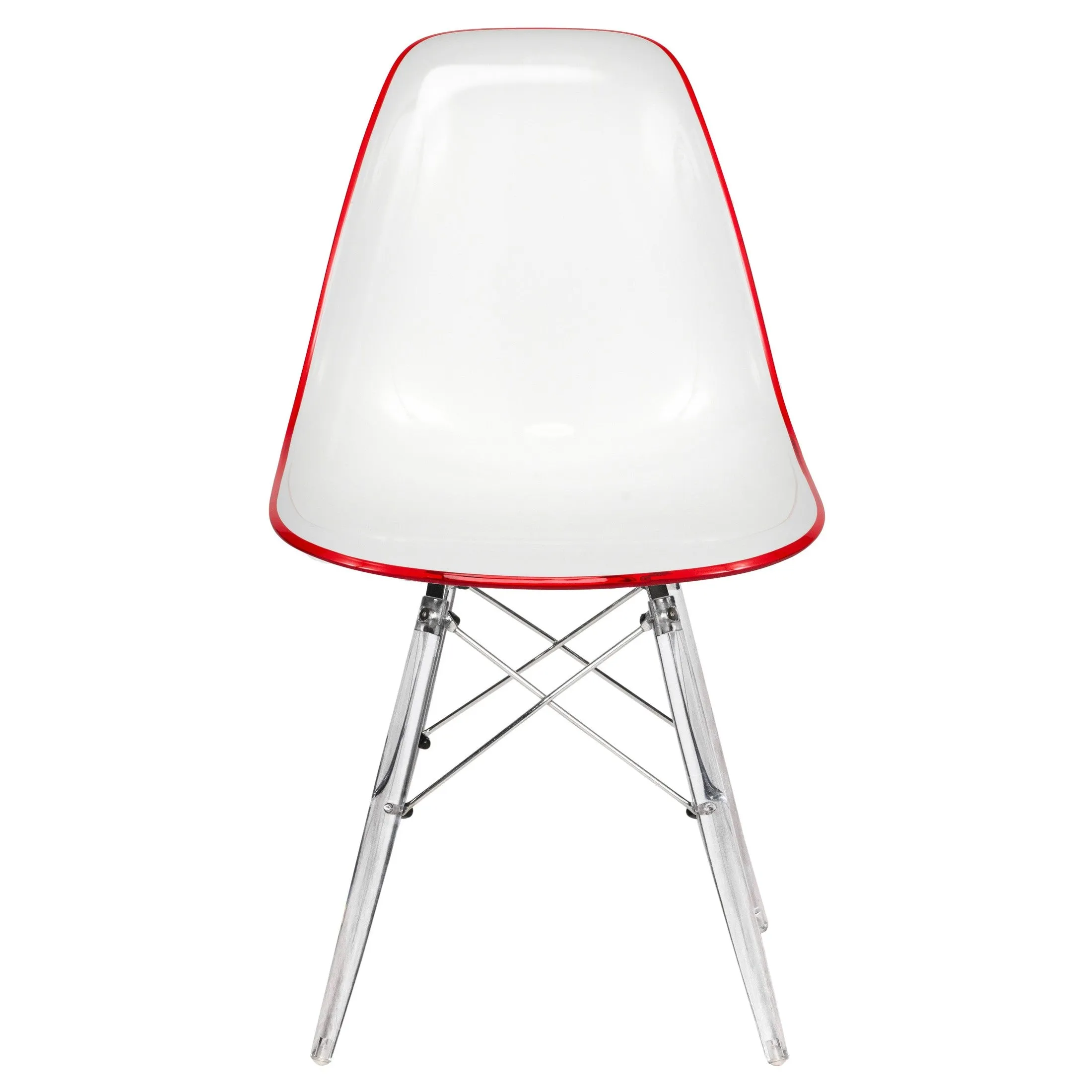 Dover Modern Dining Chair  Molded Side Chair Set of 4
