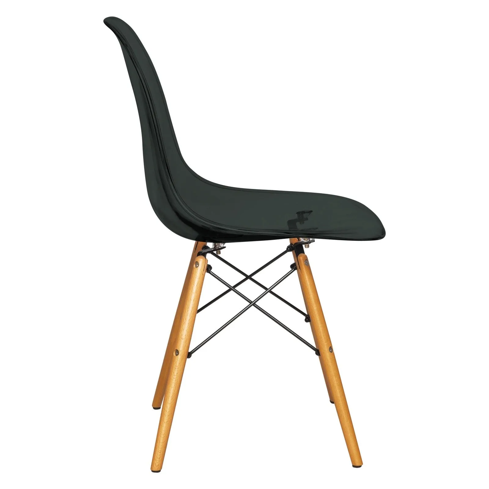 Dover Modern Dining Chair  Molded Side Chair Set of 4