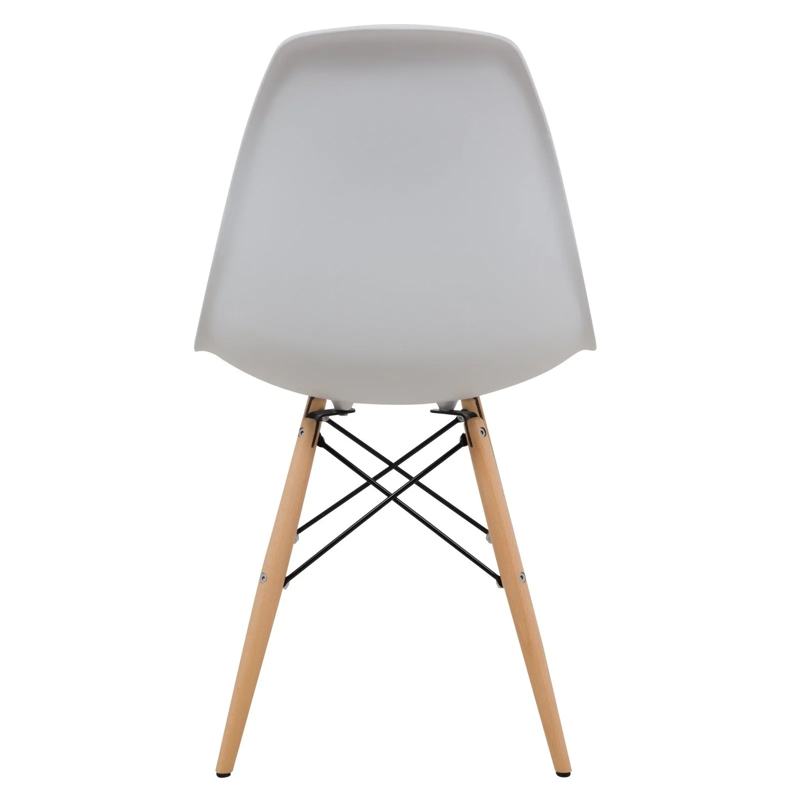 Dover Modern Dining Chair  Molded Side Chair Set of 4