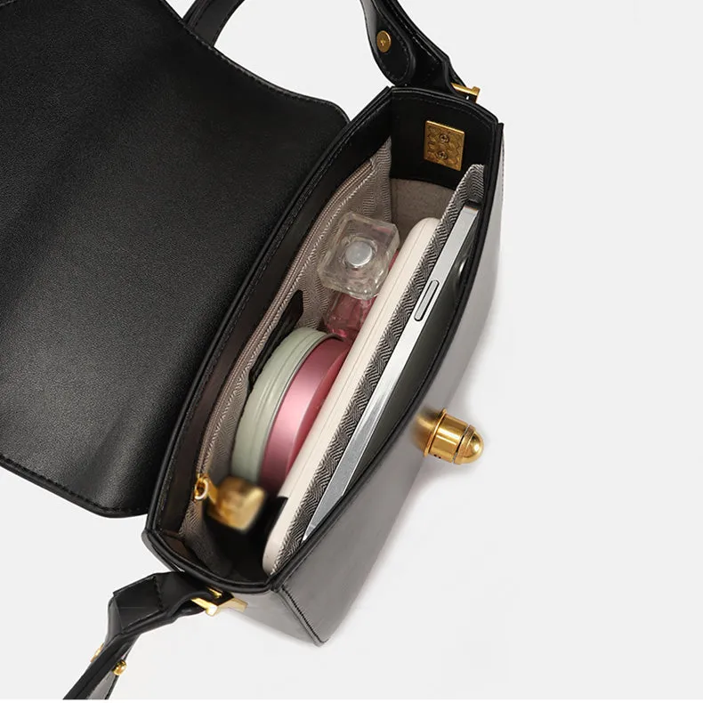 Elegant Women's Satchel Shoulder Bag Leather Crossbody For Women