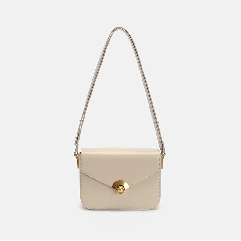 Elegant Women's Satchel Shoulder Bag Leather Crossbody For Women