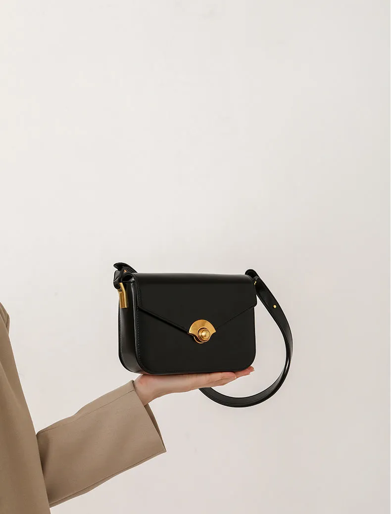 Elegant Women's Satchel Shoulder Bag Leather Crossbody For Women