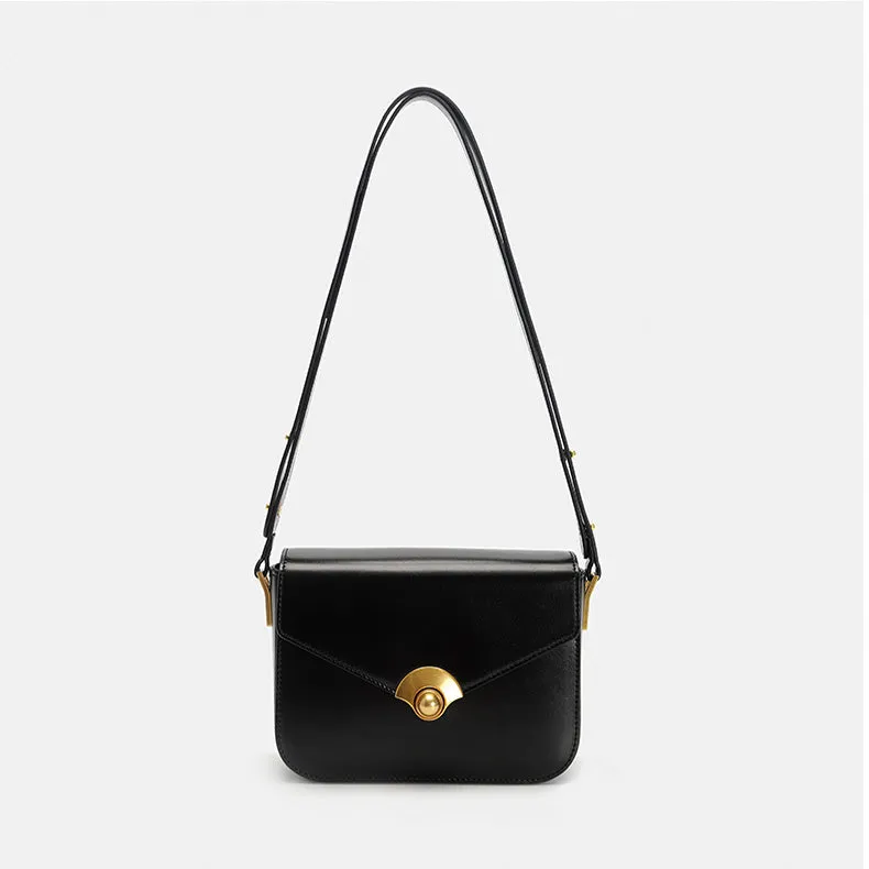 Elegant Women's Satchel Shoulder Bag Leather Crossbody For Women