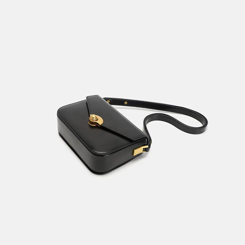 Elegant Women's Satchel Shoulder Bag Leather Crossbody For Women