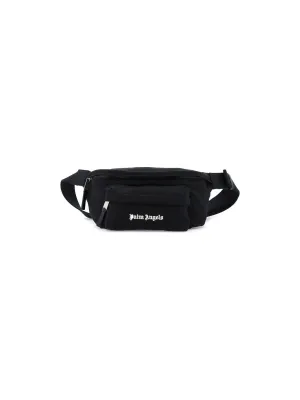 Embroidered Logo Canvas Waist Bag