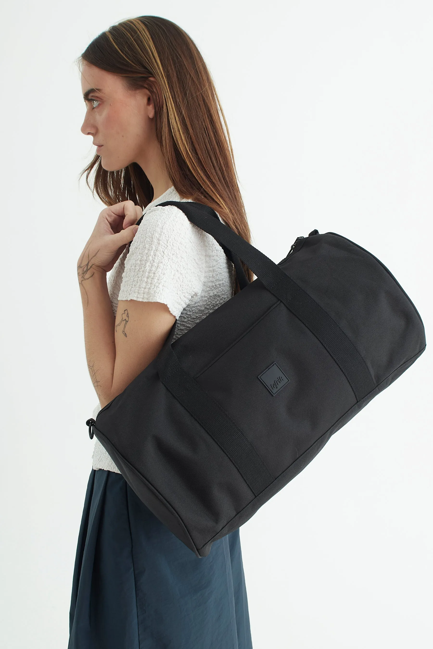 Everyday Bag Stripes Black