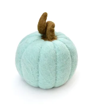 Felt Baby Blue Pumpkin