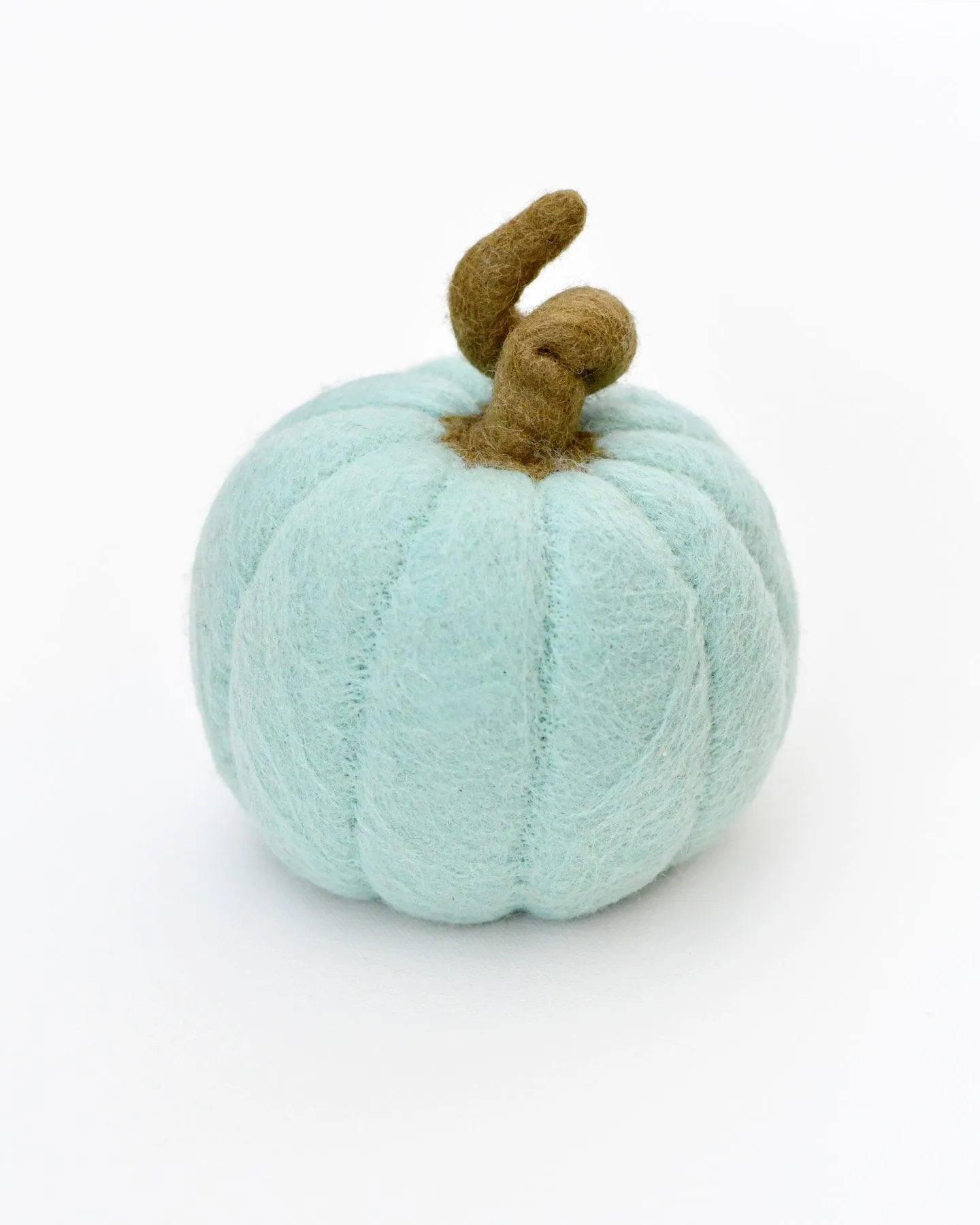 Felt Baby Blue Pumpkin