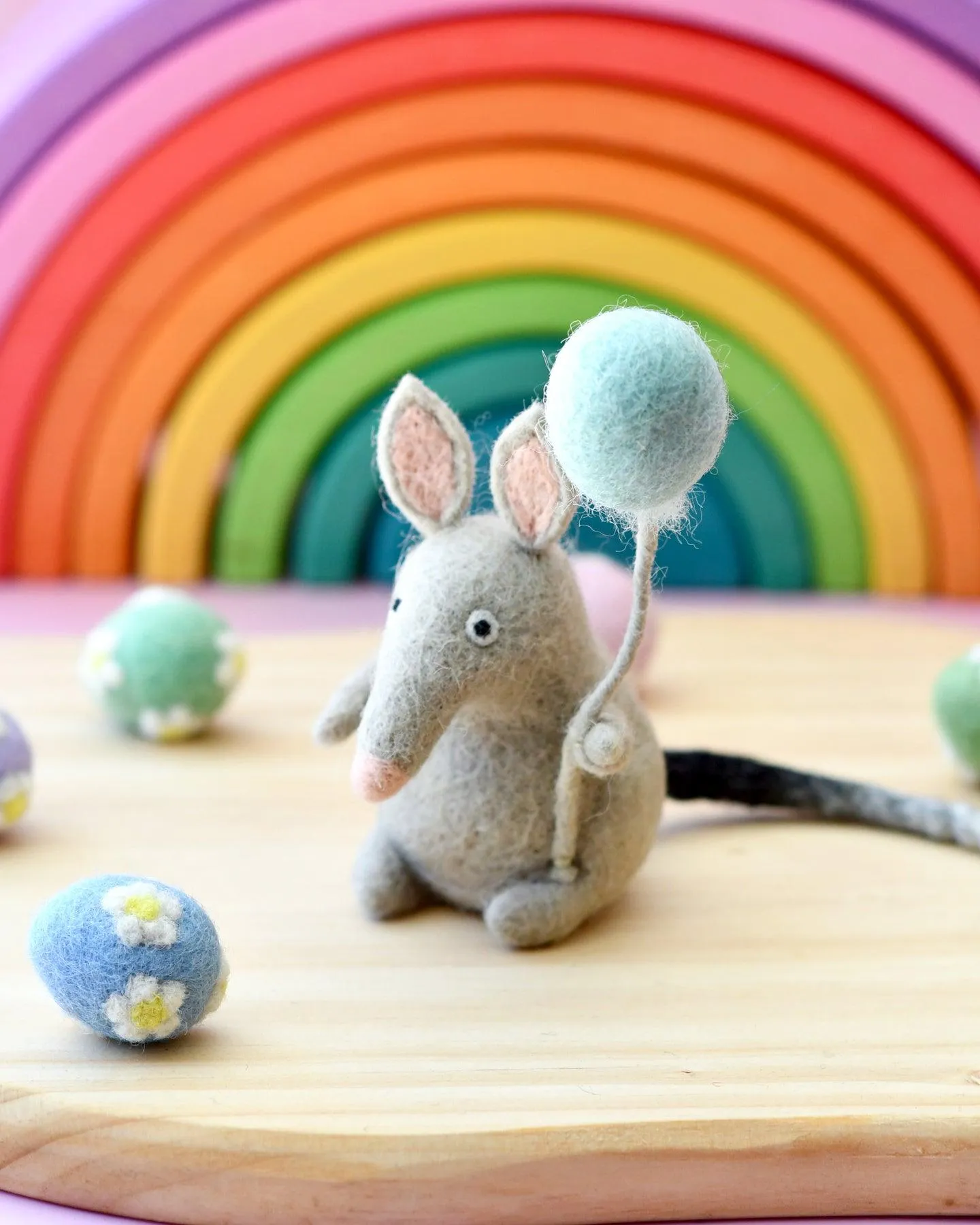 Felt Bilby with Balloon Toy