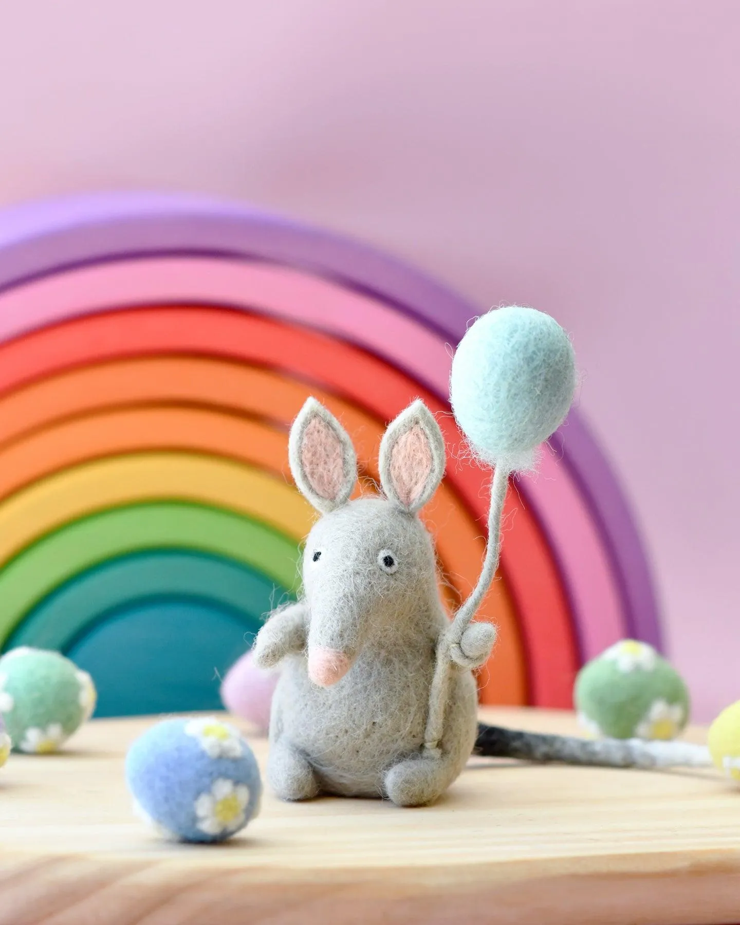Felt Bilby with Balloon Toy