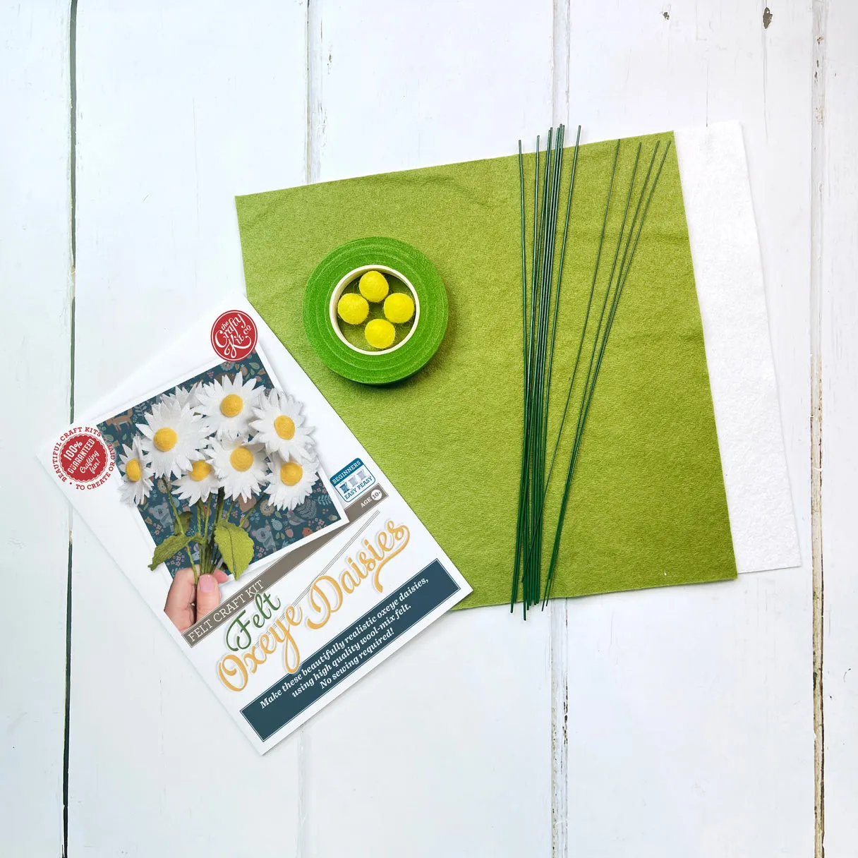 Felt Daisies Craft Kit