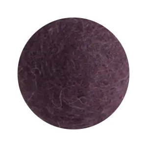 Felt Flowers - Blossom Extra Large (7cm) - Lavender (Dark)