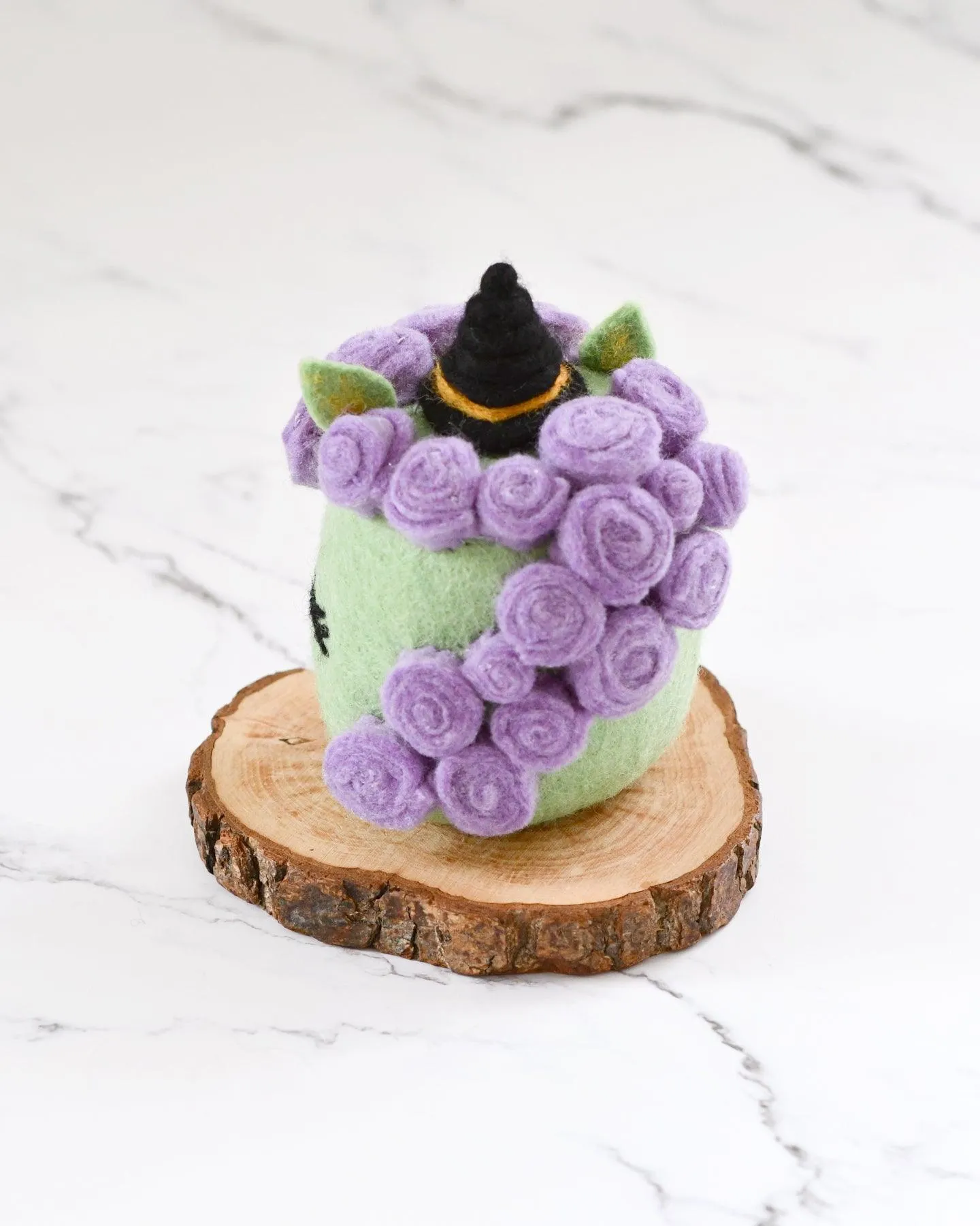 Felt Halloween Unicorn Cake