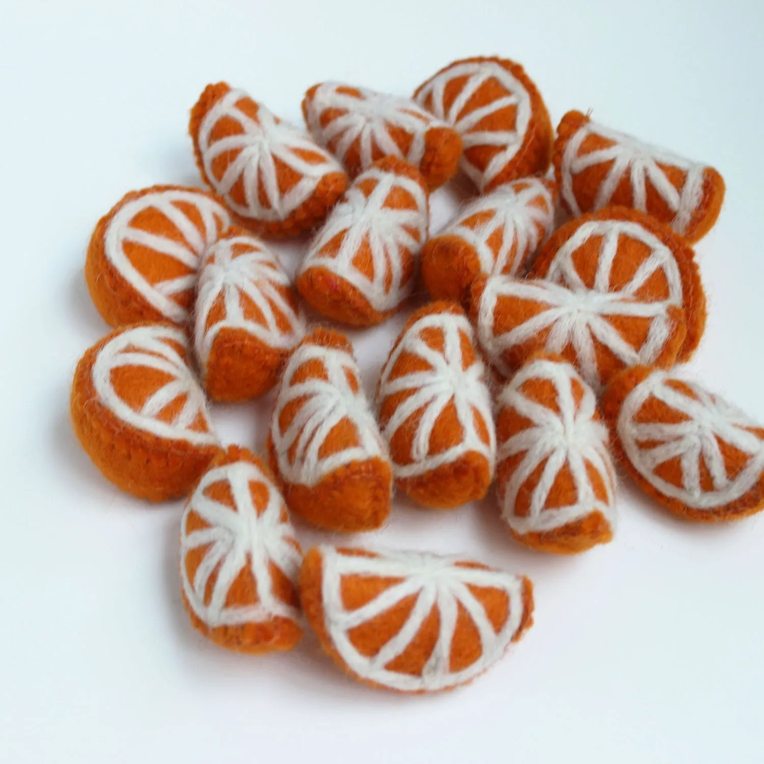 Felt Orange Sliced