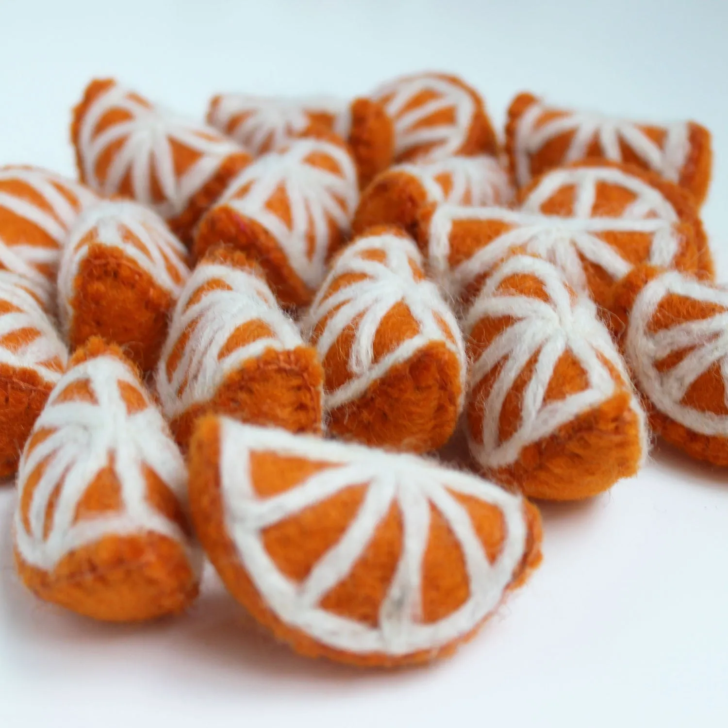 Felt Orange Sliced