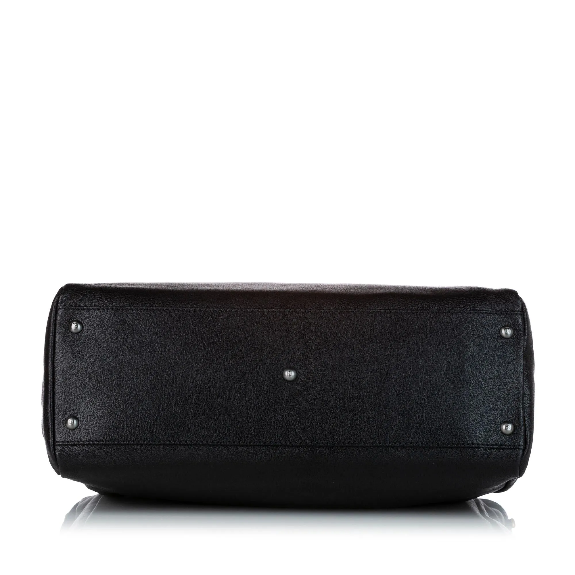 Fendi Peekaboo Leather Satchel (SHG-32463)