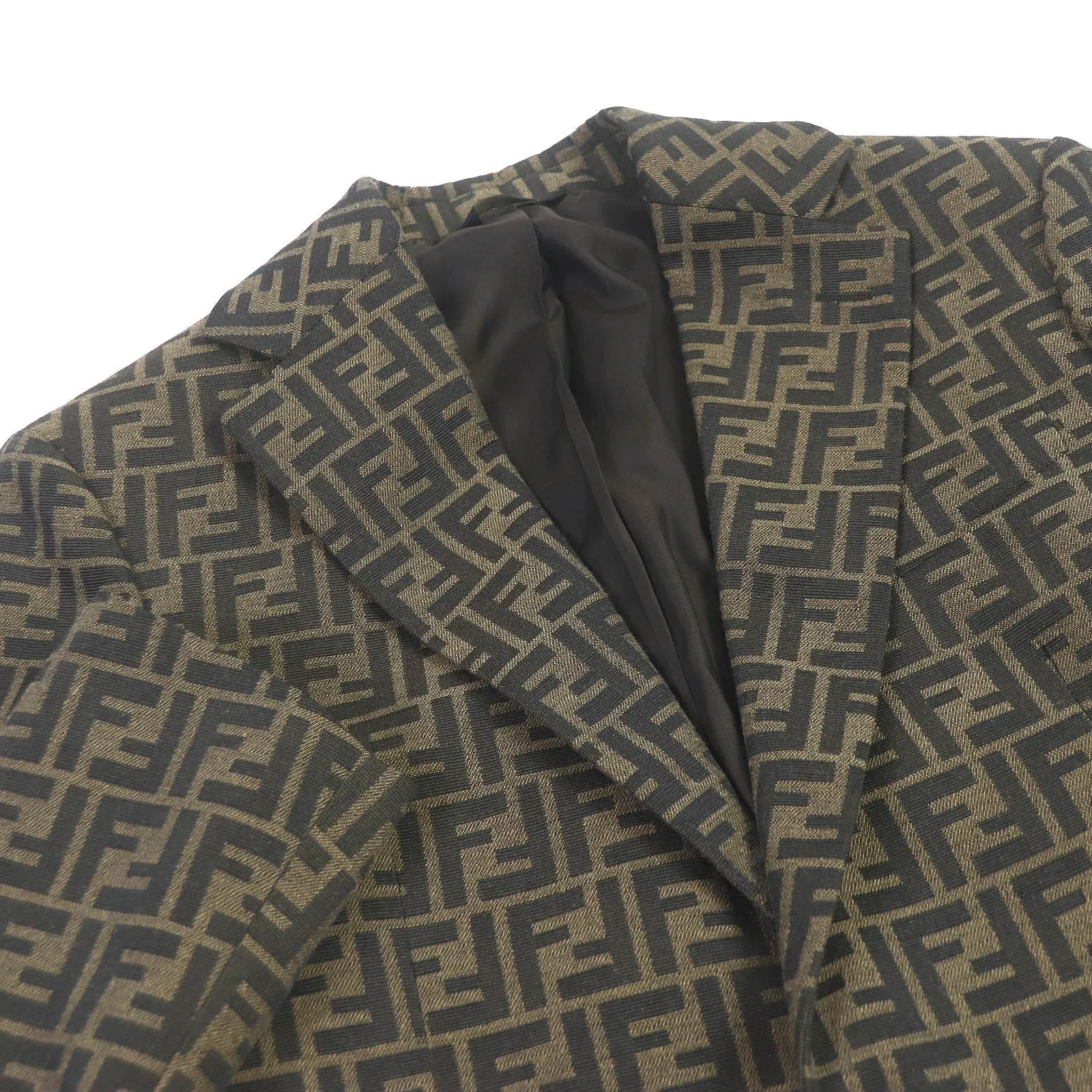 FENDI suit FJ0498/FB0767 polyester Brown 44